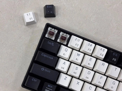 CK23 61-key Three-mode Mechanical Mini Keyboard Brown Switch E-sports Gaming Keyboard