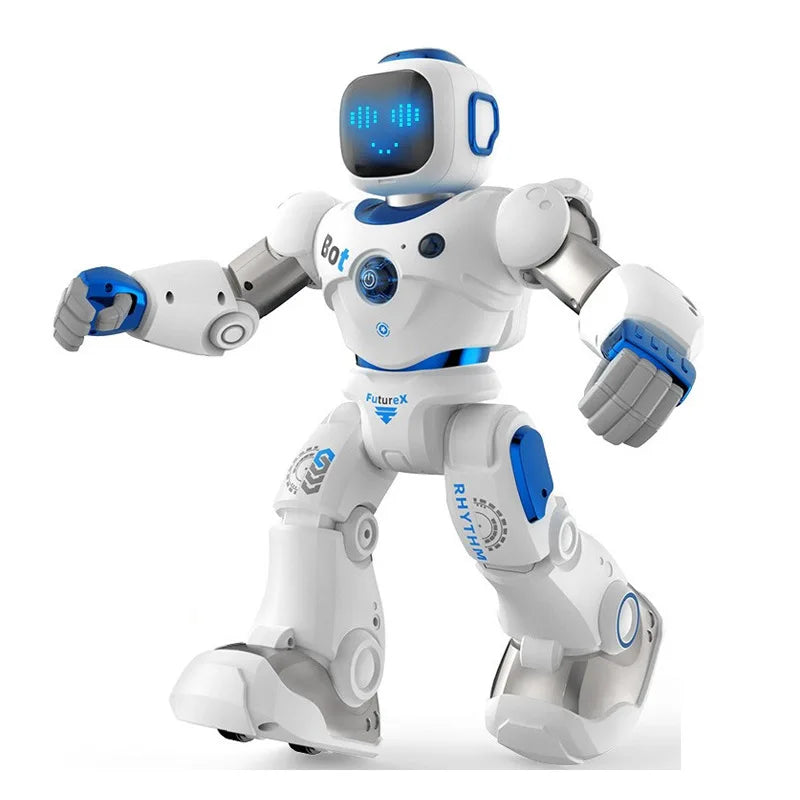 Newest Large Size Dancing Rabbit Magnetic Programmable Interactive APP Control Wireless Connect RC Humanoid Smart Robot Toy