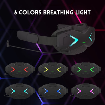 E-sports Mobile Power Regulating Headwear Without Pressing Face VR Charging Headset Adapter for Oculus Quest 2 VR