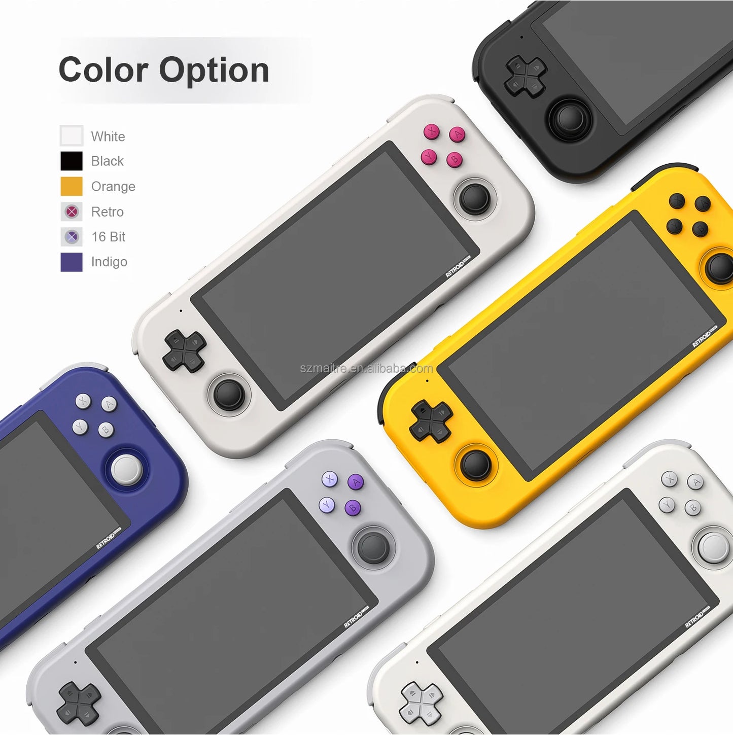 Retroid Pocket 3 Android 11 4.7Inch Touch Screen Handheld Retro Game Console RAM 3G ROM 32G Handheld Game Player With Wifi HD TV