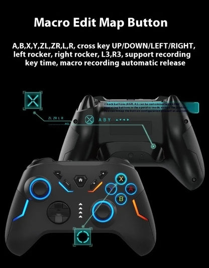 Gaming Gamepad Wireless Controller Game Joysticks for Switch/PC/Android Phone