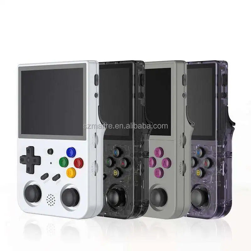 ANBERNIC RG353VS Handheld Game Console 3.5 Inch IPS Touch Screen RG353VS RK3566 CPU Android 11 Linux 5G WiFi BT4. 3200mAh
