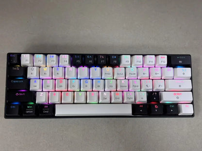CK23 61-key Three-mode Mechanical Mini Keyboard Brown Switch E-sports Gaming Keyboard