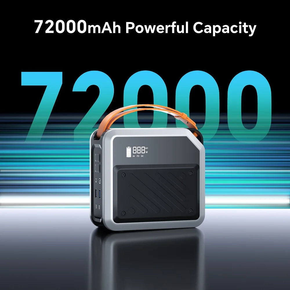 200W Power Bank US Stock Phone Power Supply Mobile Power Station