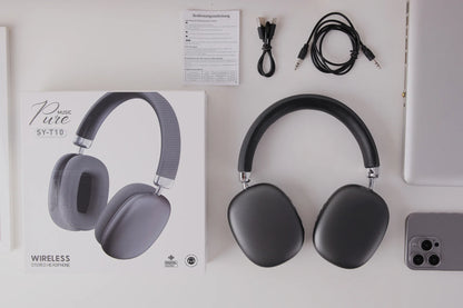 Cross-Border P9 Air Max Over-Ear for 5.4 Headphones Active Noise Cancellation (ANC) Knob Music Gaming Compatible for
