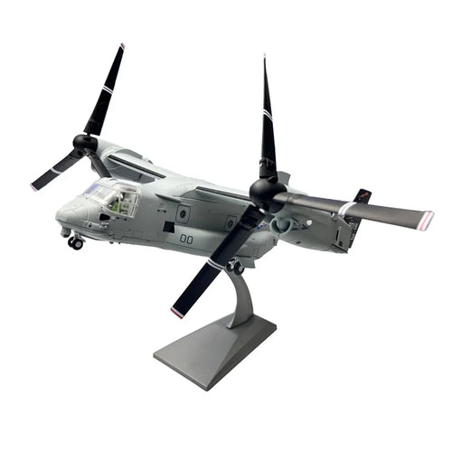 1:72 Simulation Variable Wing V22 Osprey Tilting Rotor Transport Helicopter Amphibious Aircraft Toy Furnishing Articles