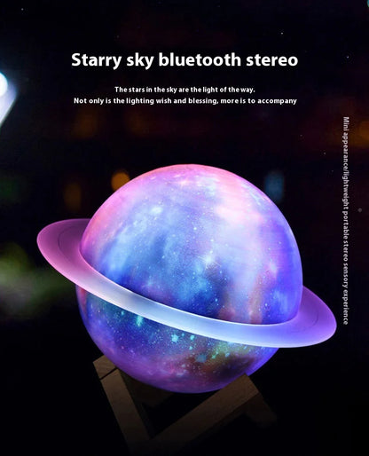 High-End Saturn for Bluetooth Gaming Speakers for Your Girlfriend Color-Changing Night Light Battery-Powered with Gift Included