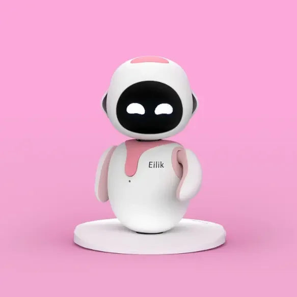 In Stock Immediate Delivery for Pink Eilik Emo Robot Toy Cute Smart Companion Pet Robot Christmas Gifts