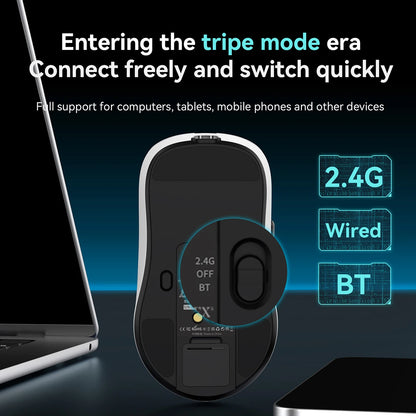 Ajazz AJ159 P MC Wireless Gaming Mouse Ergonomic Lightweight 12000DPI 2.4G USB Optical PAW3311 Sensor Gaming Mouse