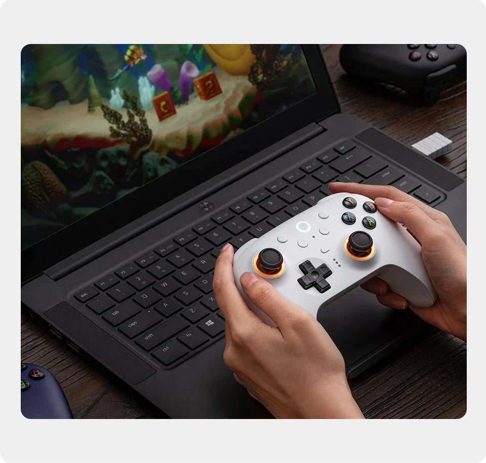 8bitdo Ultimate 2 Wireless Gamepad Game Joystick Gaming Controller with TMR Joysticks 2nd Generation PC Controllers