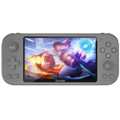 New GR3000 Handheld Game Console 5.1 Inch HD Screen Retro Game Cheap Children's Gifts Support Two-Player Games Expandable 64G