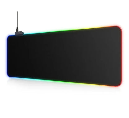 Futuristic Car RGB Stylish Cool Mouse Pad Gamer Black Mousepad Computer Desks Desk Mat PC Office Portable Keyboard Gaming Mats