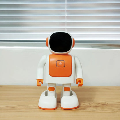 Christmas Yellow Dancing Robot Space Man Intelligent Robot Companion Robots Voice Command for Kids Gifts