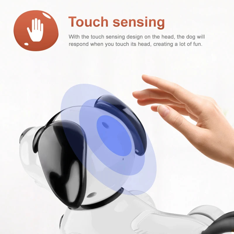 RC Robot Intelligent Robot Dog Educational Stunt Robot Animal Toys Gifts