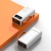 High-Capacity Power Bank 30000mah 4USB Type-c Mobile Power Supply Outdoor Travel Camping Lights Power Bank 30000mAh