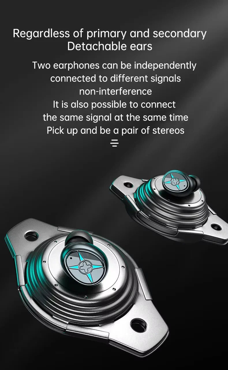 Mech Style DX07 Gaming TWS Earphone BT 5.3 RGB Led Light Digital Auriculares Audifonos HIFI Headphone DX-07 True Wireless Earbud