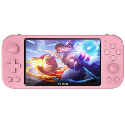 New GR3000 Handheld Game Console 5.1 Inch HD Screen Retro Game Cheap Children's Gifts Support Two-Player Games Expandable 64G