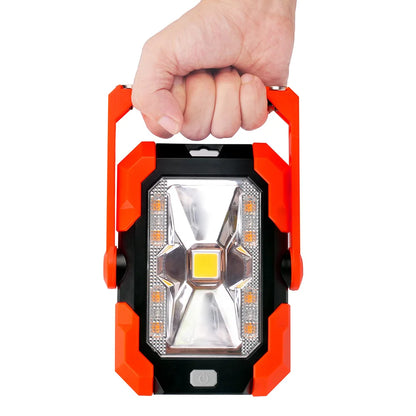 PYJ's New Multi-function Mobile Power Work Warning Integrated Solar Panel Light Emergency Lighting Portable Camping Light