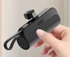 5000mAh 2 in 1 Portable Mobile Power Fast Charger Pocket Portable Wireless Mini Charger
