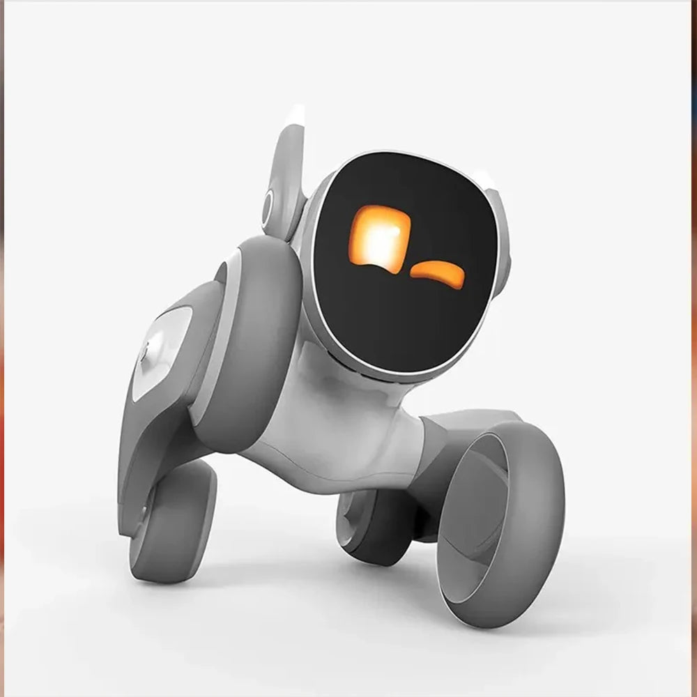 Intelligent Educational Robot for Interactive Programming DIY Cartoon Toy Plastic Dog Christmas Gift