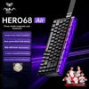 AULA HERO 68HE AIR INSTOCK 3-Mode Magnetic Switch Gaming Keyboard&Mouse E-sport Custom Mechanical Wired Keyboard Accessories