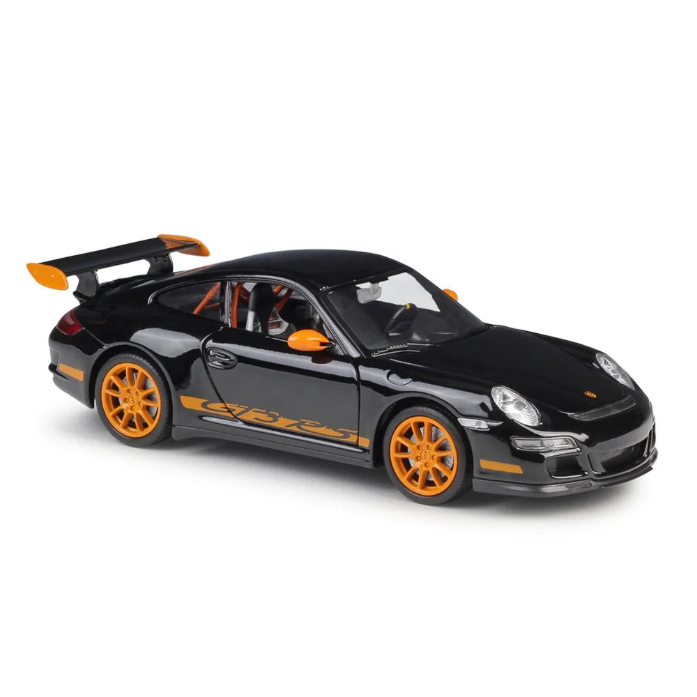 WELLY 1:24 Scale Diecast Model Cars GT3 RS Sports Car Model Alloy Car Model Collection Decoration for Kids Gifts