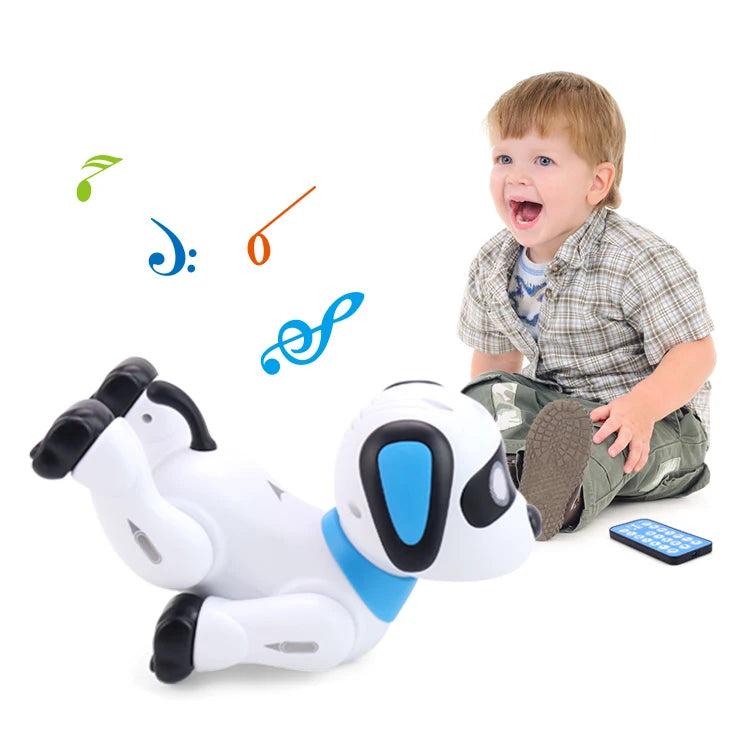 2.4Ghz RC Pet Robot Wholesale Toys with Light Stunt Smart Animals Robotic Dog Robot Pet Manufacture