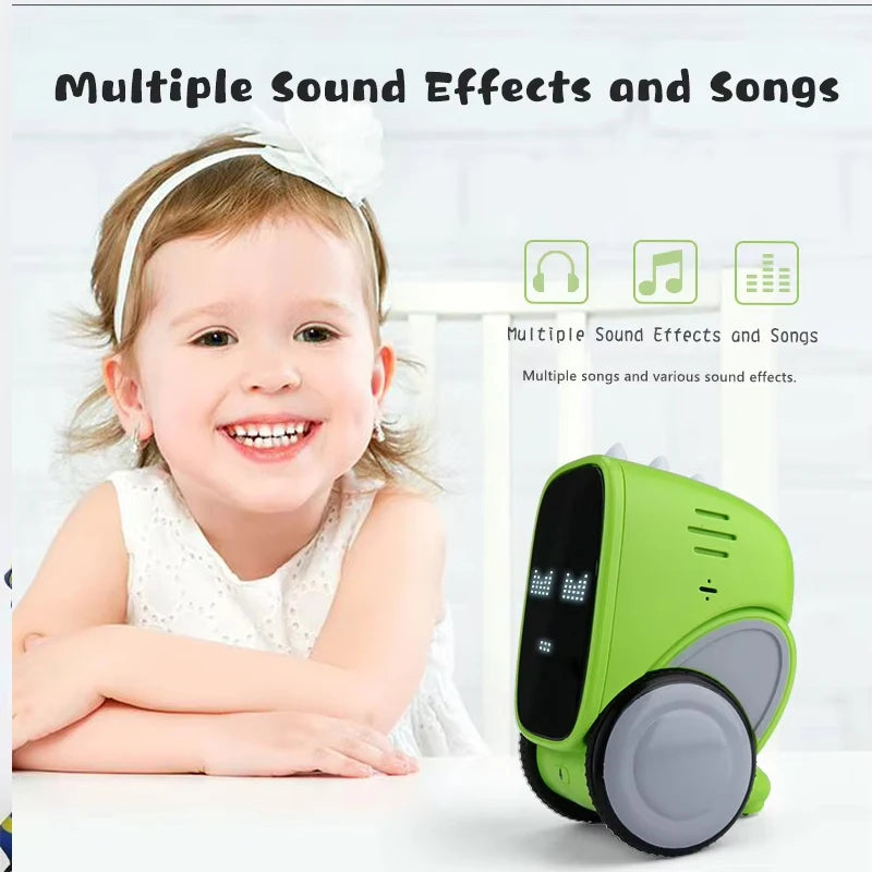 Intelligent Kids Toys Ai Educational Smart Robot   Remotely Programmed Robot  Touch Gesture Control Voice Robot Ai Toys for Kids