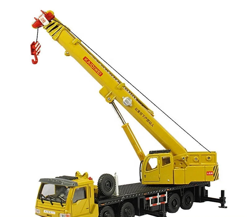 Best-selling KAIDIWEI Kids Mini Auto Diecast Alloy Cars Die Cast Crane Car Model Decoration
