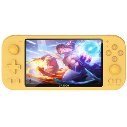 New GR3000 Handheld Game Console 5.1 Inch HD Screen Retro Game Cheap Children's Gifts Support Two-Player Games Expandable 64G