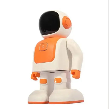 Christmas Yellow Dancing Robot Space Man Intelligent Robot Companion Robots Voice Command for Kids Gifts