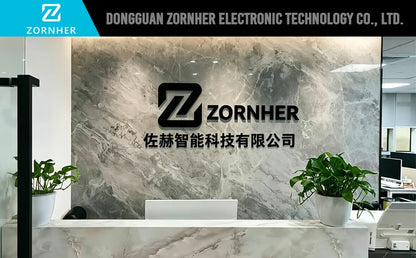 Zornher ZH980 Pink Rosebush Side Engraved Mechanical Keyboard 2.4Ghz Wireless for RGB Backlit Programmable Gaming Office