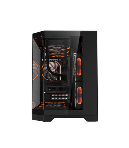 Custom Mid Tower Gaming Pc Case Gaming Casing Pc Cabinet M-ATX Computer Cases Towers Case Pc Gamer Cabinet