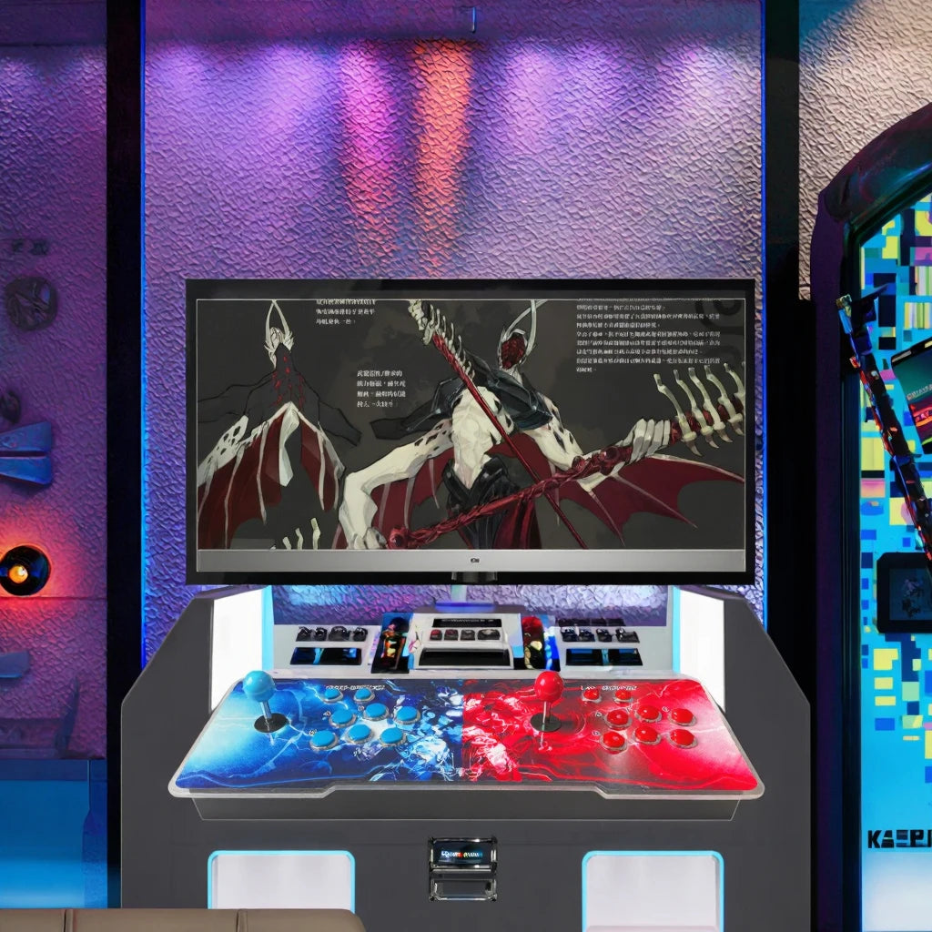 3D Retro Arcade Gaming Box 15*3D Video Game Console with English Language Support