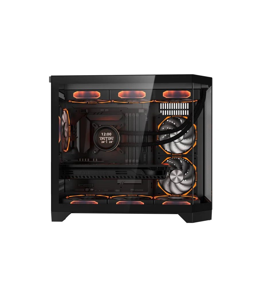 Custom Mid Tower Gaming Pc Case Gaming Casing Pc Cabinet M-ATX Computer Cases Towers Case Pc Gamer Cabinet