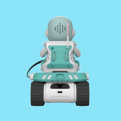 Eilik Robot Panxer Joystick Remote-controlled Electronic Toy with Mecanum Wheels Light & Sound Battery Operated Battle Vehicle