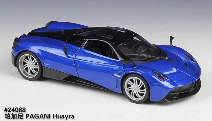 Welly 1:24 PAGANI HUAYRA Sports Car Simulation Alloy Car Model Toys and Gifts Diecast Toy Vehicles