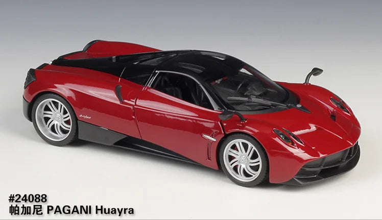 Welly 1:24 PAGANI HUAYRA Sports Car Simulation Alloy Car Model Toys and Gifts Diecast Toy Vehicles