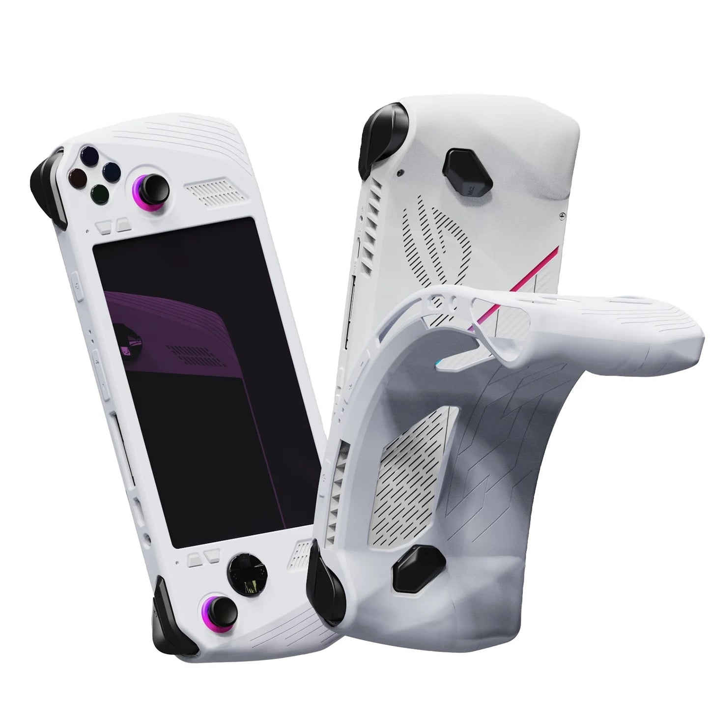 Fit All Buttons and Ports Silicone Case for Rog Ally Gaming Accessories