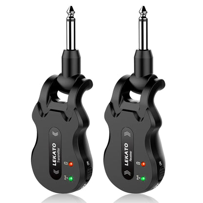 K380S Microphone Bundle Lapel Mic Microphone Video Mic UHF Handheld Wireless Microphone Mic 2 Mic & 1 Receiver For Family KTV