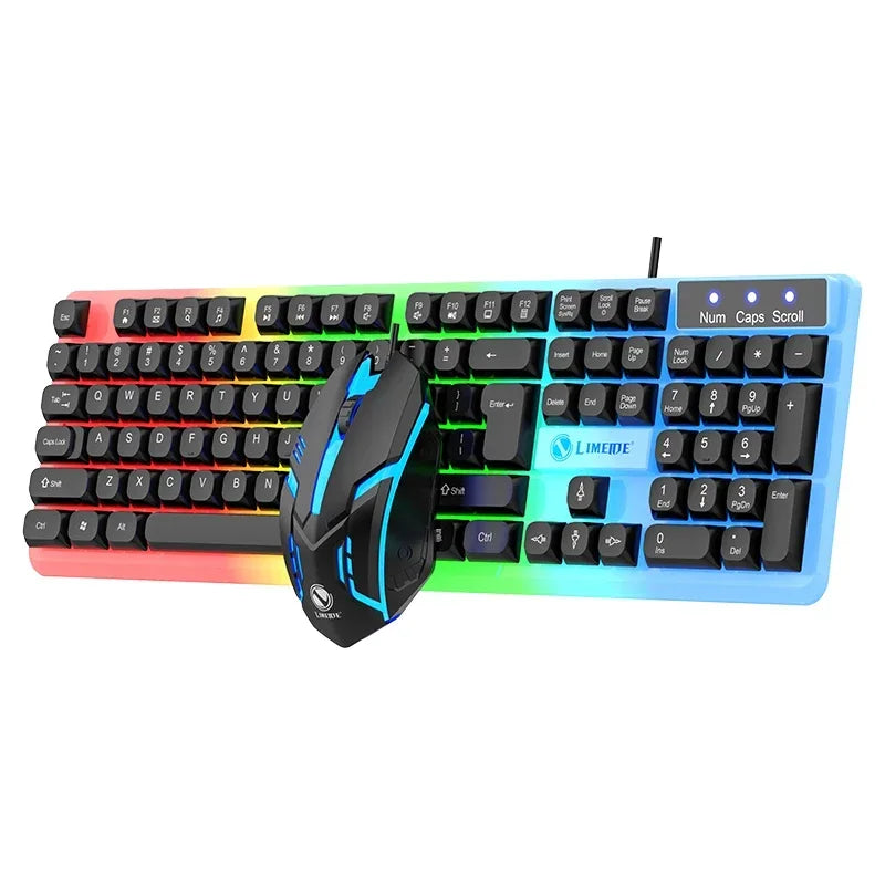NG GTX350 Gaming Keyboard Mouse Combos Computer Laptop Backlight Gamer Kit LED Wired Usb Keyboard