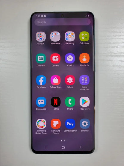 Samsung Galaxy S20 Plus S20+ 5G G986N 12GB RAM 256GB ROM 6.7" NFC Snapdragon Octa Core Original Unlocked Android Cell Phone