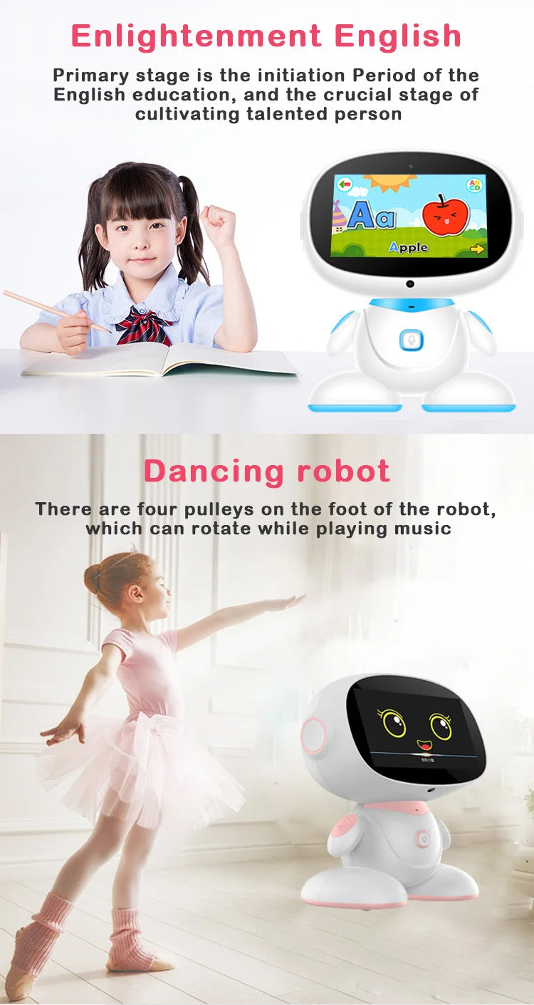 Remote Control Robot Intelligent Playing Kids Smart Educational Home Robots Early Educational Toy Robot