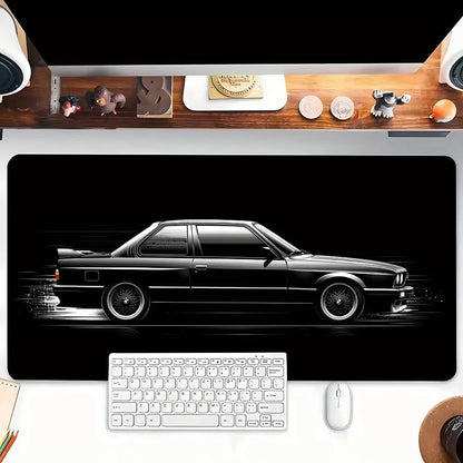 Black Running Car Luxury Stylish Cool PC Gaming Mouse Pads Gamer Mats Teclado Pad Mat Laptop Office Carpet 900X400