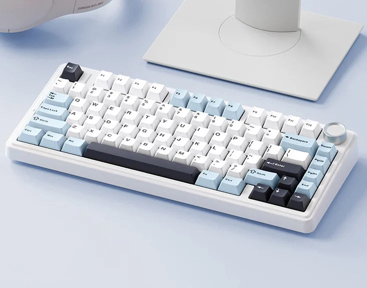 AULA F75 Mechanical Keyboard Wired/2.4G Wireless RGB PBT 75% Layout Gasket Customized PC Gaming Keyboard