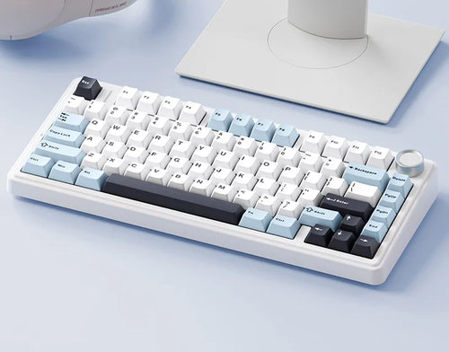 AULA F75 Mechanical Keyboard Wired/2.4G Wireless RGB PBT 75% Layout Gasket Customized PC Gaming Keyboard