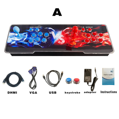 3D Retro Arcade Gaming Box 15*3D Video Game Console with English Language Support