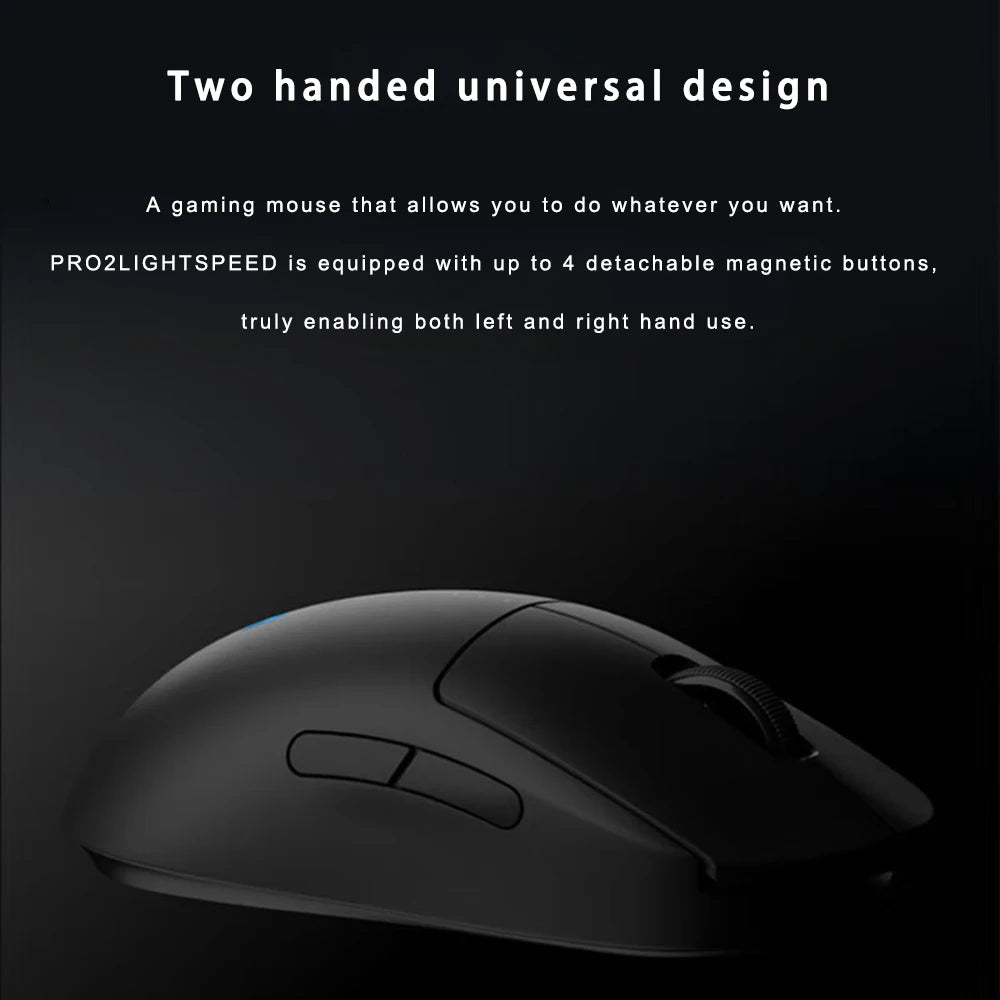For Logitech (G) PRO X SUPERLIGHT 2 Ergonomic Wireless Gaming Mouse Laser USB Right Compatible Laptop/PC/Desktop/Computer GPW4