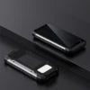 30000mAh Large Capacity Led Light Portable Solar Power Bank Dual Usb TYPE-C 3 Output Solar Charger Mobile Power Bank
