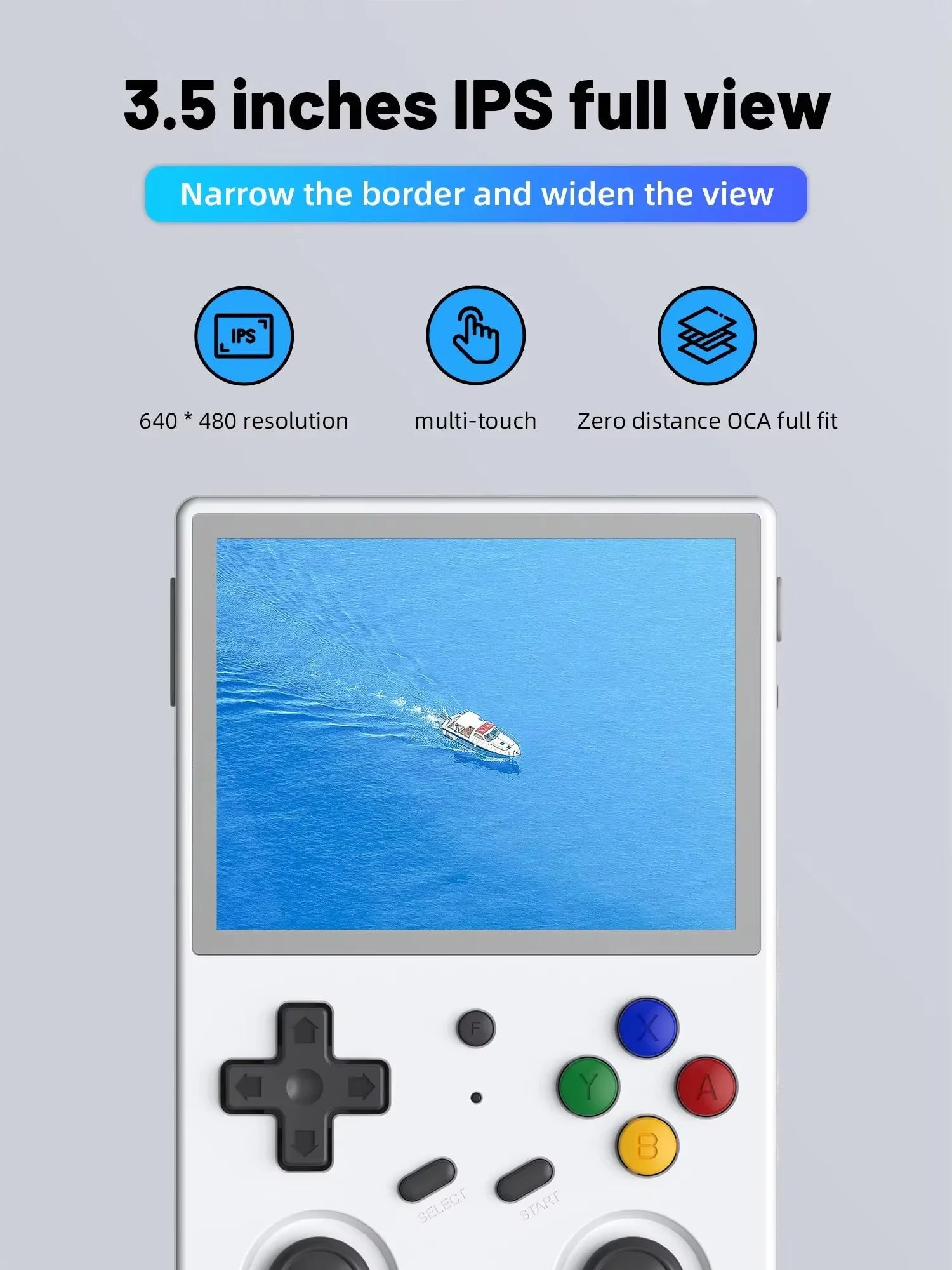 Yo Anbernic RG353V Android 11 Linux/ RG353VS Single OS Mini Handheld Game Player 3.5 Inch 5G WIFI Retro Gaming Console